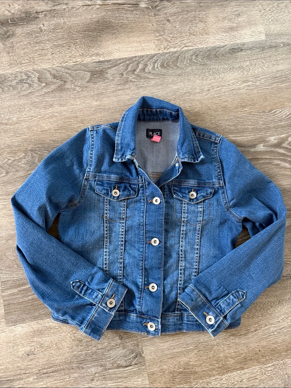 The Children's Place Medium Blue Denim Jacket. Classic and like new